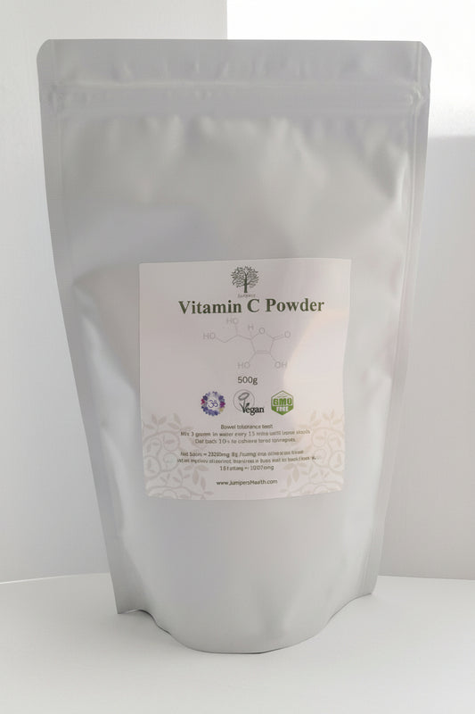 Vitamin C Powder 500g BP Food Grade - Junipers