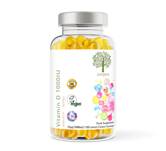 Vitamin D3 1000iu - 150 Lemon Flavour Gummies⭐Large Tub