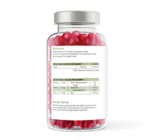 Load image into Gallery viewer, Biotin 5000ug - 60 Natural Strawberry Flavour Gummies - 200ml
