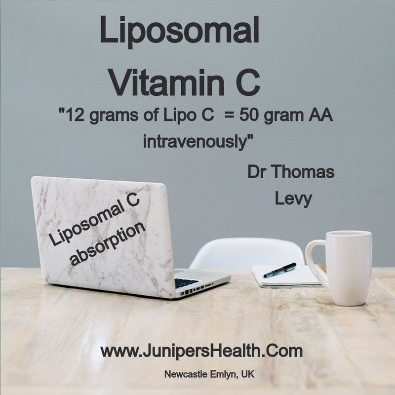 Liposomal Technology Encapsulated Vitamin C - Ultimate Absorption