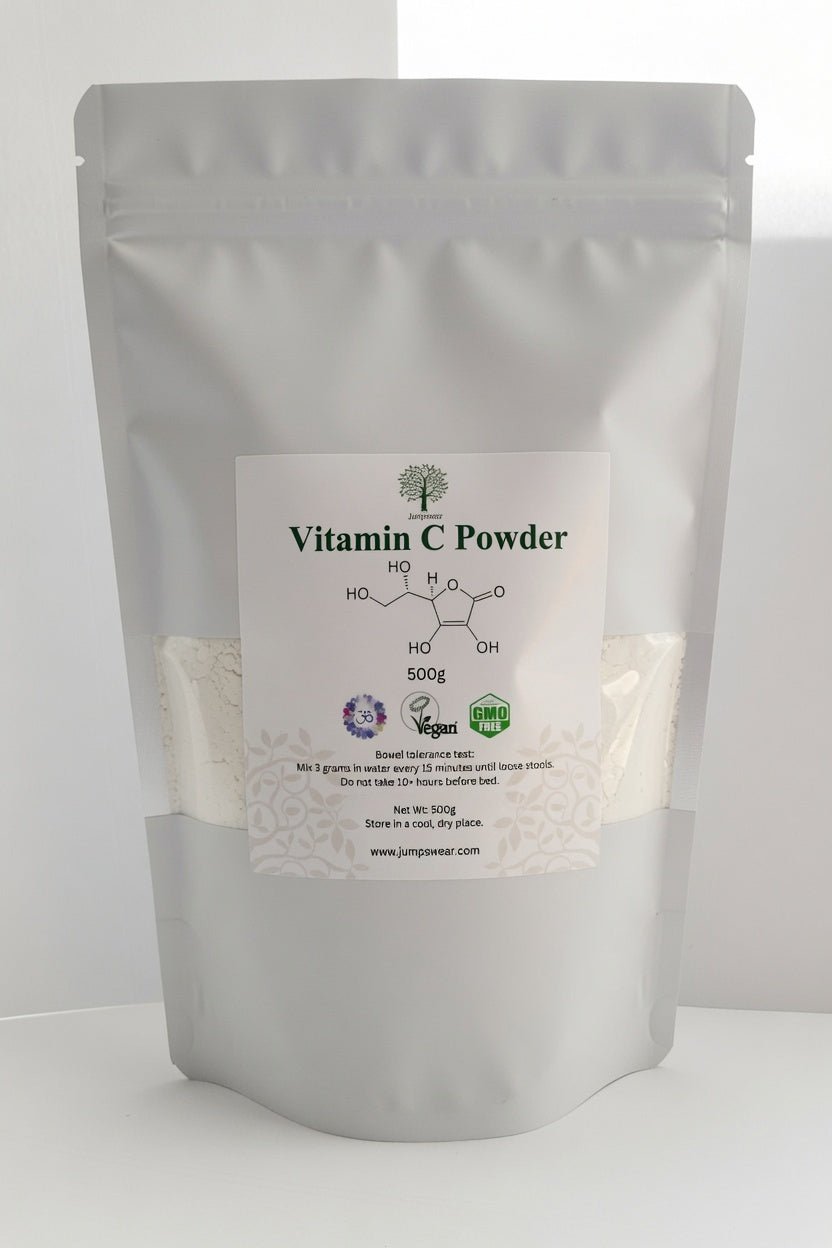 Vitamin C Powder 500g BP Food Grade - Junipers