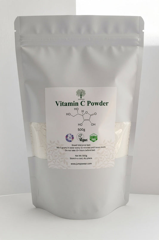 Vitamin C Powder 500g BP Food Grade - Junipers